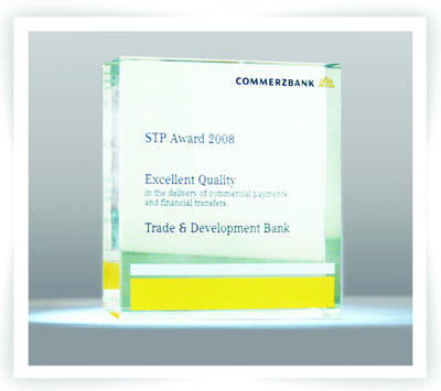 STP Award 2008-Excellent Quality